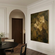 Wabi-Sabi Art | Golden Shadow Figure