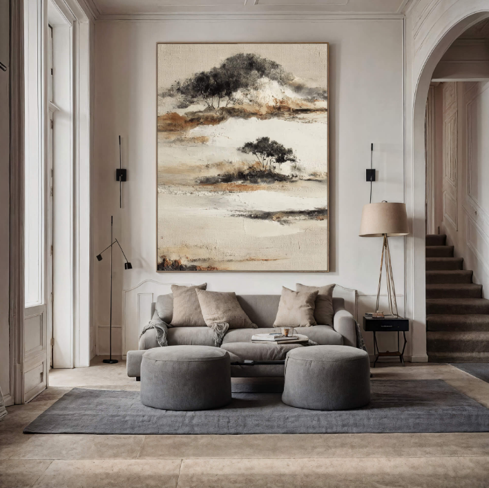 Wabi-Sabi Art | Misty Island Grove