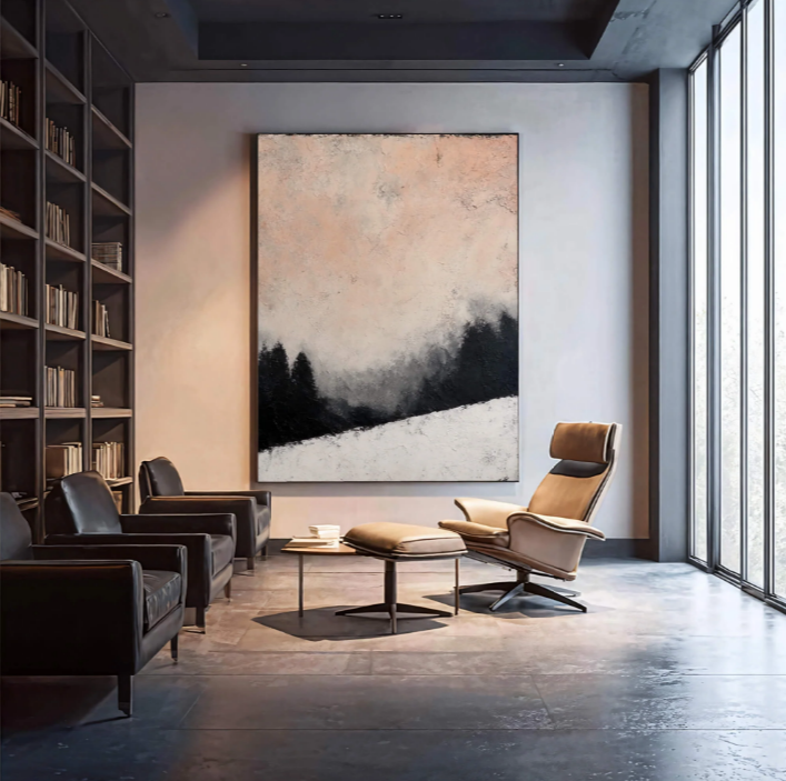 Wabi-Sabi Art | Frosted Pines Mist