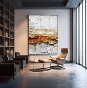 Wabi-Sabi Art | Weathered Block Collage