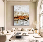 Wabi-Sabi Art | Weathered Block Collage