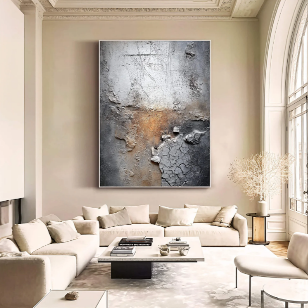 Wabi-Sabi Art | Eroded Rust Veil