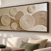 3D-Textured Art | Circles Of Harmony