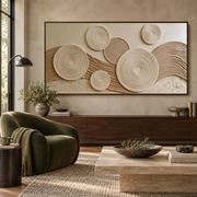 3D-Textured Art | Circles Of Harmony