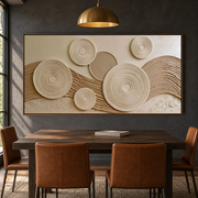 3D-Textured Art | Circles Of Harmony