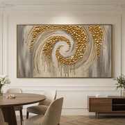 Abstract Art | Golden Spiral Veil