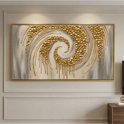 Abstract Art | Golden Spiral Veil
