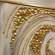 Abstract Art | Golden Spiral Veil