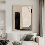 Abstract Art | Neutral Curve Blocks