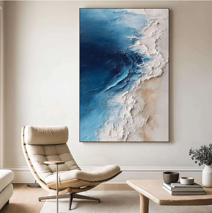 Abstract Art | Coastal Tide Relief