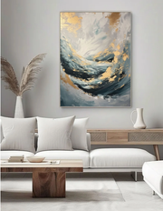 Abstract Art | Gilded Ocean Swell