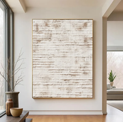3D-Textured Art | Weathered Stripe Relief