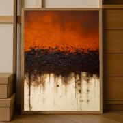 3D-Textured Art | Rustic Earth Horizon