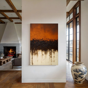 3D-Textured Art | Rustic Earth Horizon