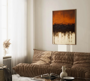 3D-Textured Art | Rustic Earth Horizon