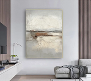 Abstract Art | Fractured Earthen Calm