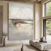 Abstract Art | Fractured Earthen Calm
