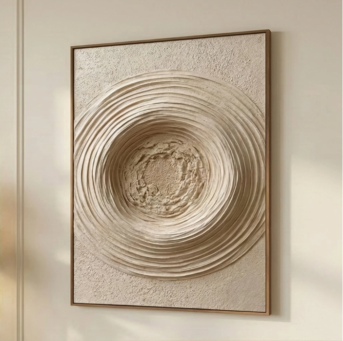 3D-Textured Art | Quiet Halo Basin