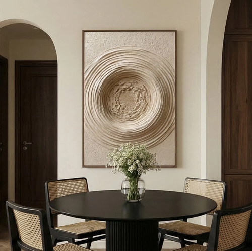 3D-Textured Art | Quiet Halo Basin