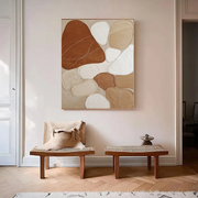 3D-Textured Art | Earthen Pebble Mosaic