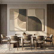 3D-Textured Art | Gray Geometry