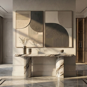 3D-Textured Art | Gray Geometry