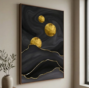 Wabi-Sabi Art | Contemporary Luxe ArtGolden Moon Passage