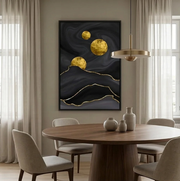 Wabi-Sabi Art | Contemporary Luxe ArtGolden Moon Passage