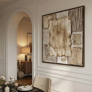 Wabi-Sabi Art | Aged Linen Layers