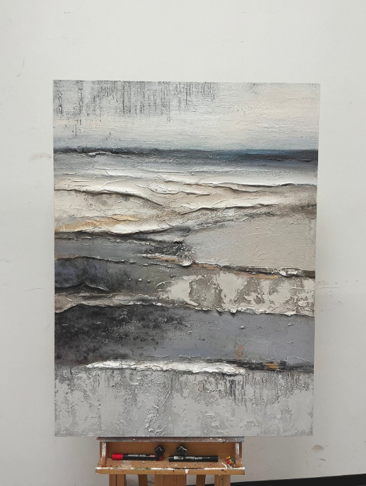 Wabi-Sabi Art | Weathered Horizon