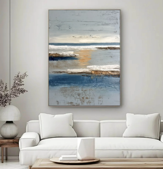 Wabi-Sabi Art | Coastal Hush