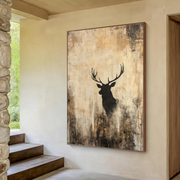 Wabi-Sabi Art | Rustic Silhouette Stillness
