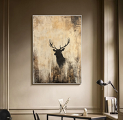 Wabi-Sabi Art | Rustic Silhouette Stillness