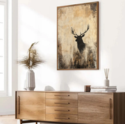 Wabi-Sabi Art | Rustic Silhouette Stillness