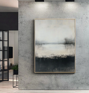 Wabi-Sabi Art | Misty Waterscape Hush