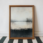 Wabi-Sabi Art | Misty Waterscape Hush