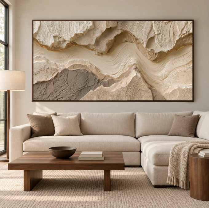 3D-Textured Art | Sculpted Earth
