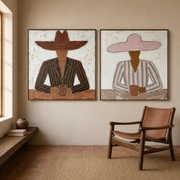 Vintage Americana Art | Plains Tea Meeting