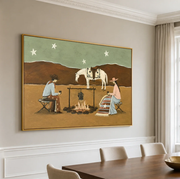 Western Folk Art | Desert Campfire