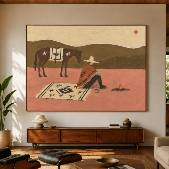 Western Folk Art | Desert Rest