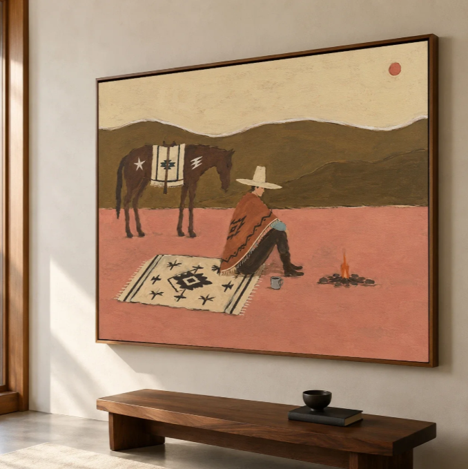 Western Folk Art | Desert Rest
