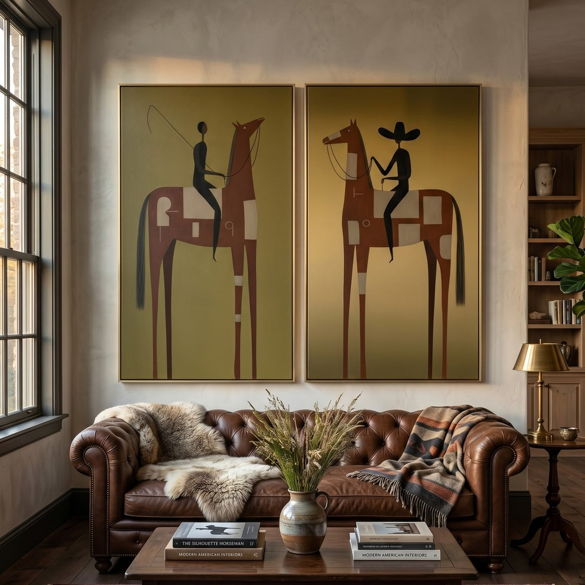 Vintage Americana Art | Steeds