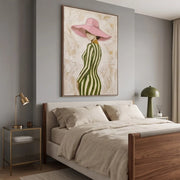 Abstract Art | Textured Fashion Figure Wall Art