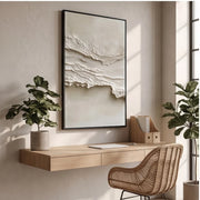 Abstract Art | Textured Neutral Abstract Wall Art