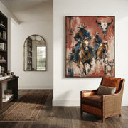 Vintage Americana Art | Beneath the Mark of Bone