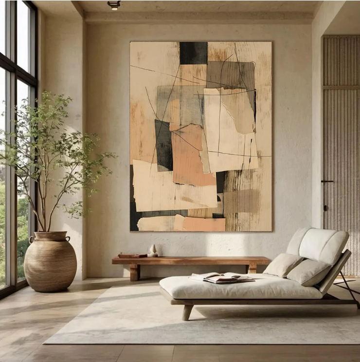 ArtAbstract Art | Torn Paper Layers