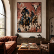 Vintage Americana Art | Beneath the Mark of Bone