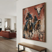 Vintage Americana Art | Beneath the Mark of Bone