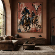 Vintage Americana Art | Beneath the Mark of Bone