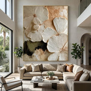 3d Textured Art｜Thick Texture Flower Canvas Painting